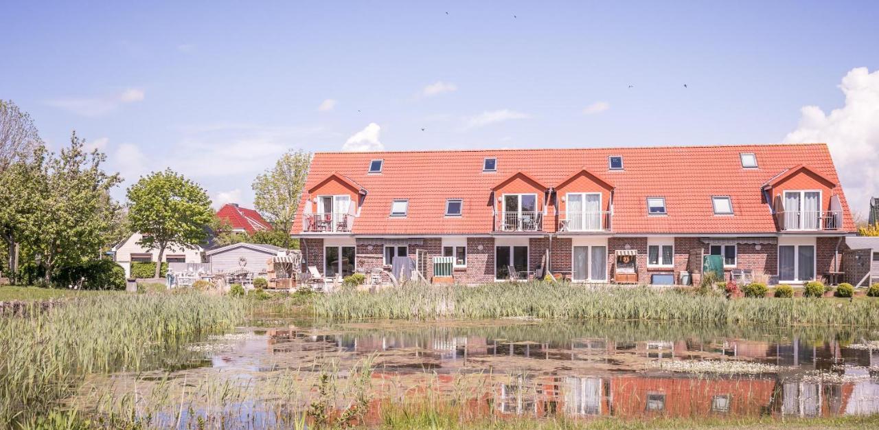 Апартаменты "Haus Am Teich" Haus Am Teich, Whg 2 Бюзум Экстерьер фото